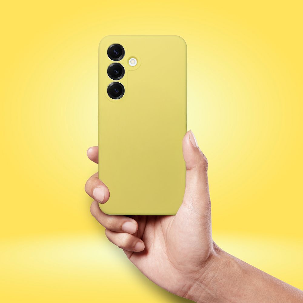 Case SILICONE 2mm for HONOR 400 5G lemon