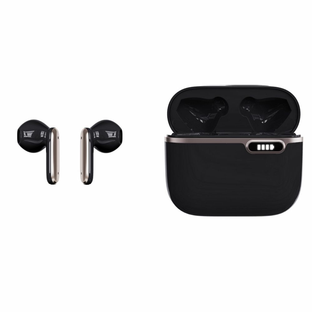 8496443d584f9854d6a4f5e2a326d1ab ART wireless earphones bluetooth TWS + docking station Type C AP-TW-B4B black