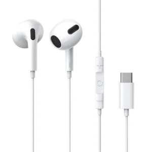Baseus Encok C17 In-Ear Headphones with USB-C Cable and Microphone - Whiteeng
