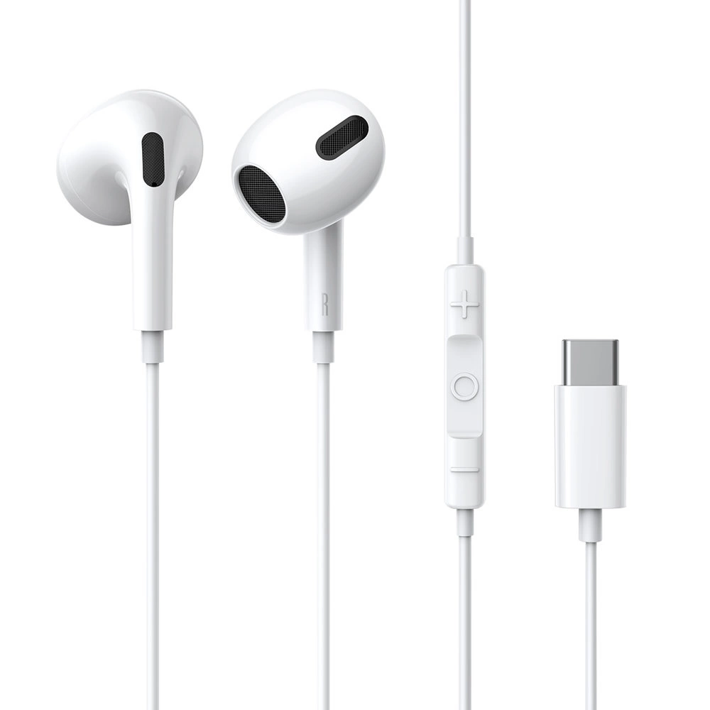 Baseus Encok C17 In-Ear Headphones with USB-C Cable and Microphone - Whiteeng