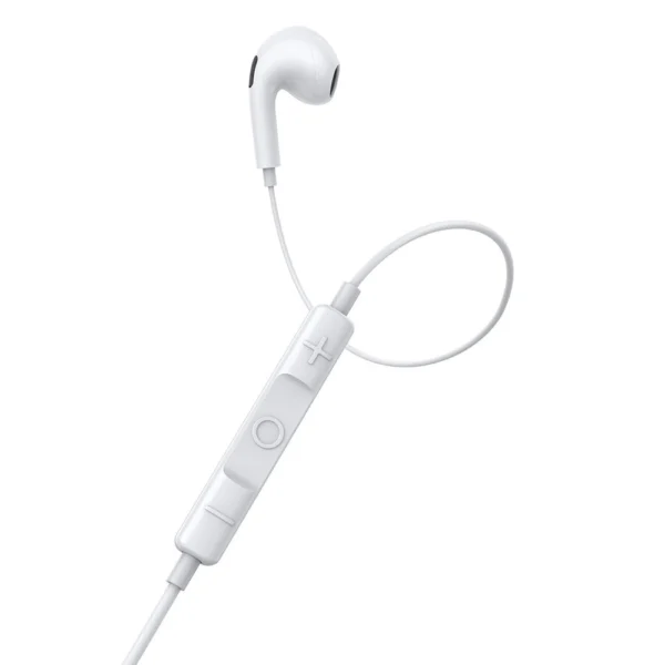 Baseus Encok C17 In-Ear Headphones with USB-C Cable and Microphone - Whiteeng