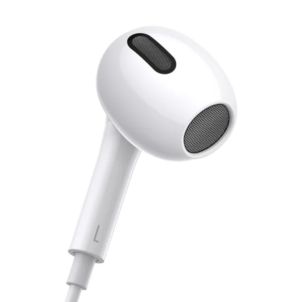 Baseus Encok C17 In-Ear Headphones with USB-C Cable and Microphone - Whiteeng
