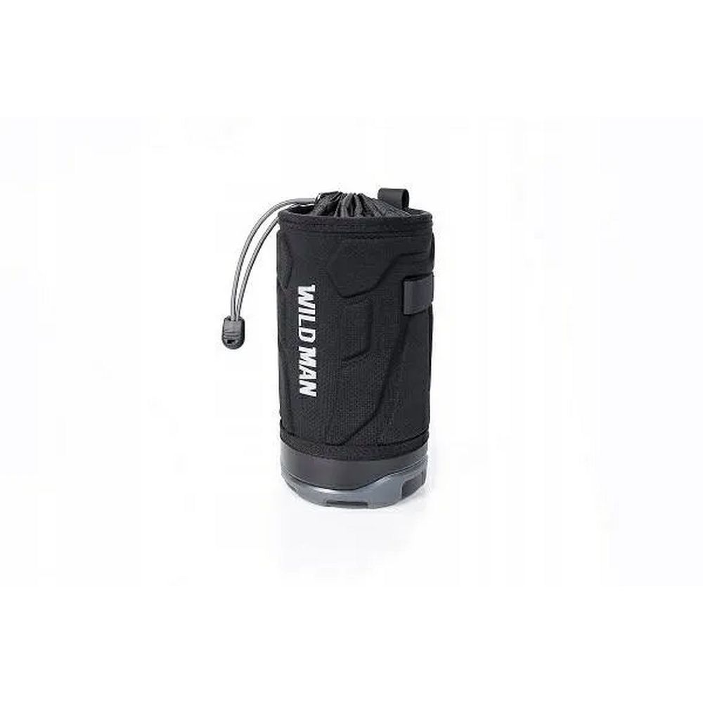 WILDMAN traveling bag for bottle cage for bike handlebad 1L R1 black