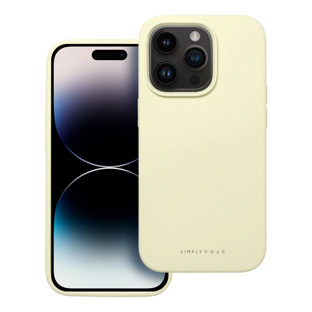 ROAR case CLOUD SKIN for IPHONE 17 Pro Max Light Yellow