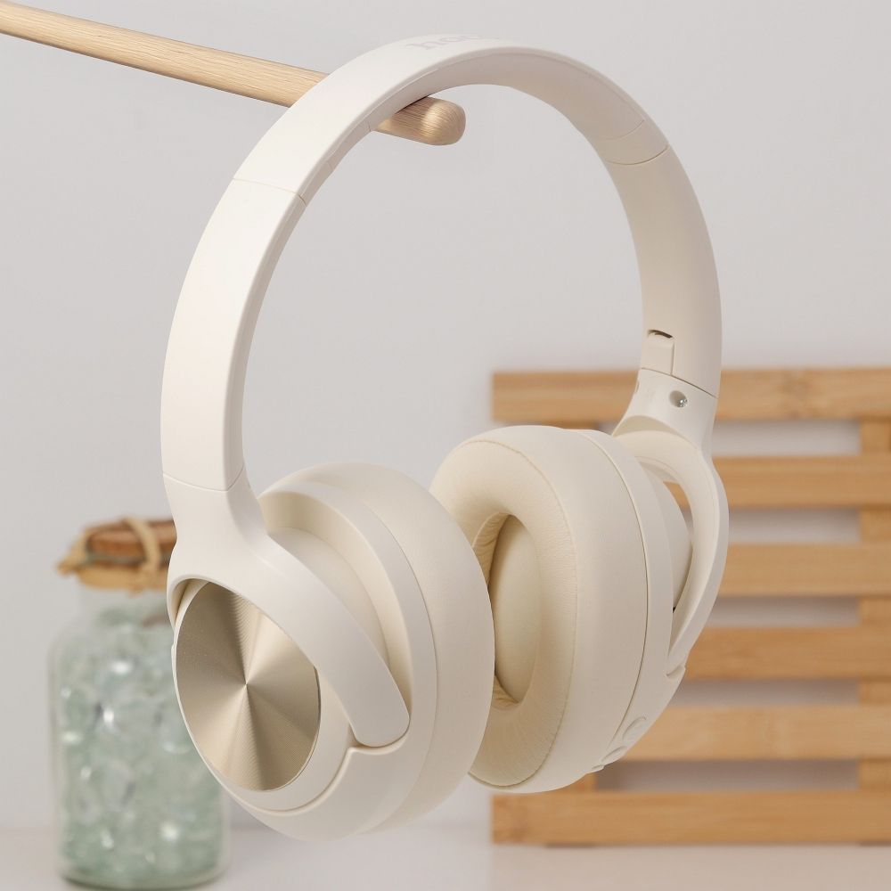 8606ef53b2fd572655cfa7a98c5e6a17 HOCO wireless headphones bluetooth ANC W54 milky white