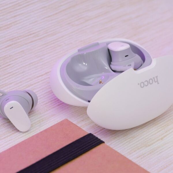 86acbc9f0a07f9c6817bad4515971f92 HOCO wireless earphones bluetooth TWS EW203 white
