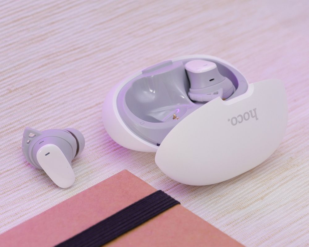 86acbc9f0a07f9c6817bad4515971f92 HOCO wireless earphones bluetooth TWS EW203 white
