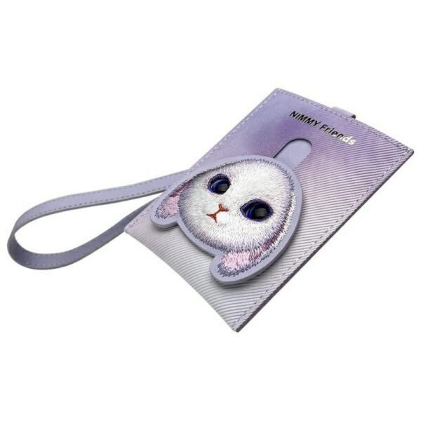86b2ae670018357a96e3cc3452d3c375 NIMMY card wallet BIG EYED PET 2.0 Rabbit purple