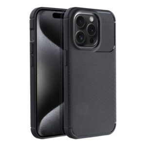 Case CARBON PREMIUM for IPHONE 15 Pro black