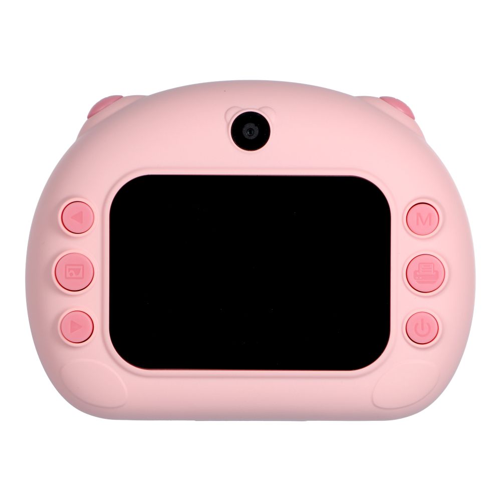 89026ad9a7f9e692f93800592ae2a6b8 Digital kids camera with printer KDC-0013B pink