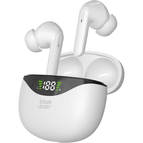 89d4ef44d0a18ddc7be3cab3ed60a4f2 Wireless earbuds Blue Star T60 TWS white