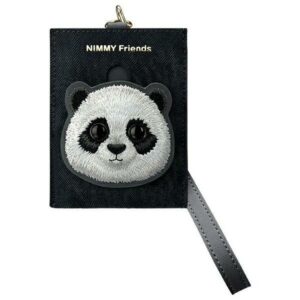 89e6cc2bdf6d2647fc78947848fe28f8 NIMMY card wallet BIG EYED PET 2.0 Panda black