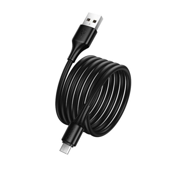 Cable USB A to Micro USB Hoco 2,4A 1 m X120 black