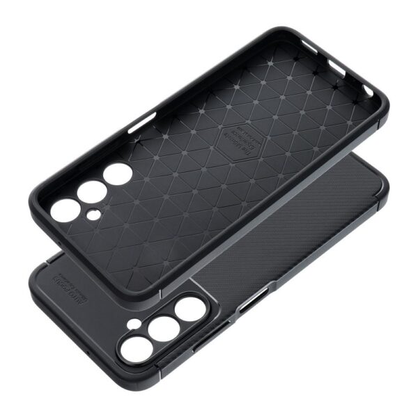 Case CARBON PREMIUM for SAMSUNG A05 black