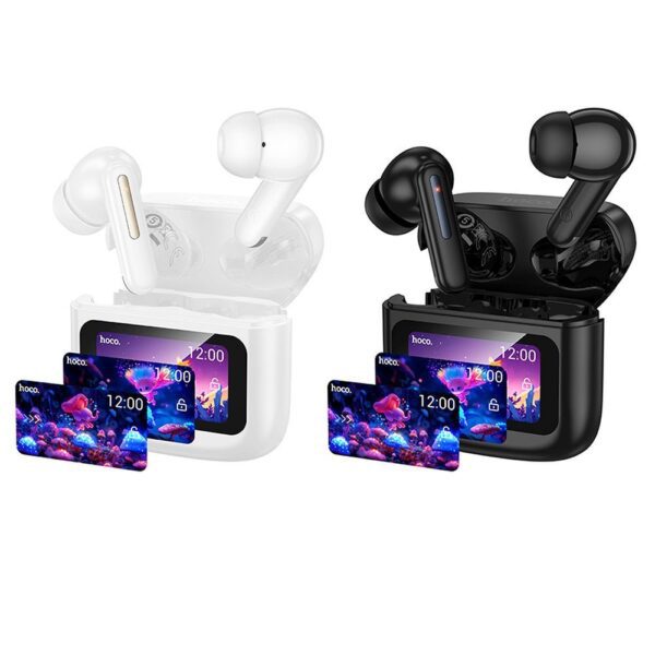 8df36989dcc73944ba8a5b82a7be47d6 HOCO wireless earphones bluetooth with touch screen TWS EQ14 black