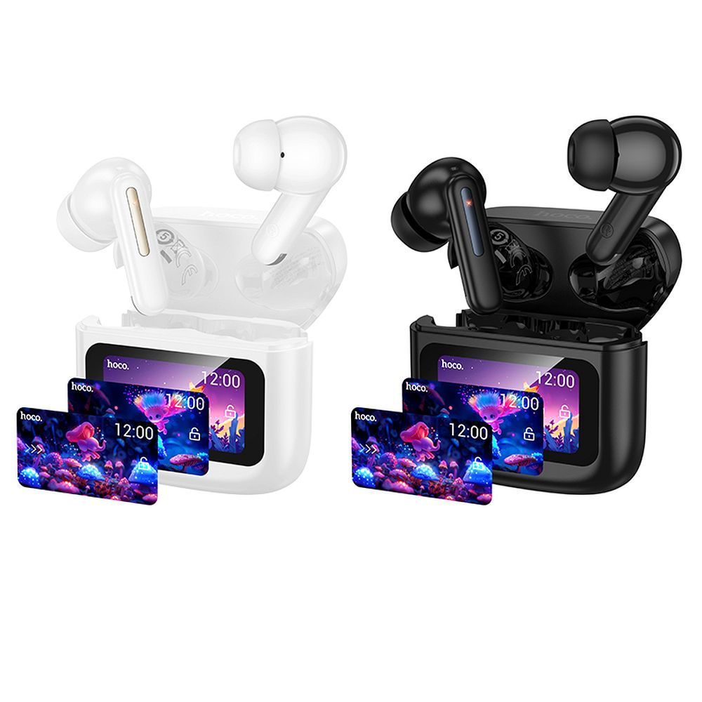 8df36989dcc73944ba8a5b82a7be47d6 HOCO wireless earphones bluetooth with touch screen TWS EQ14 black