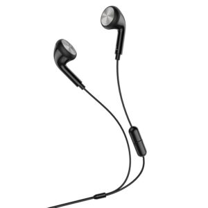 HOCO wire earphones Jack 3,5 mm with microphone M73 black