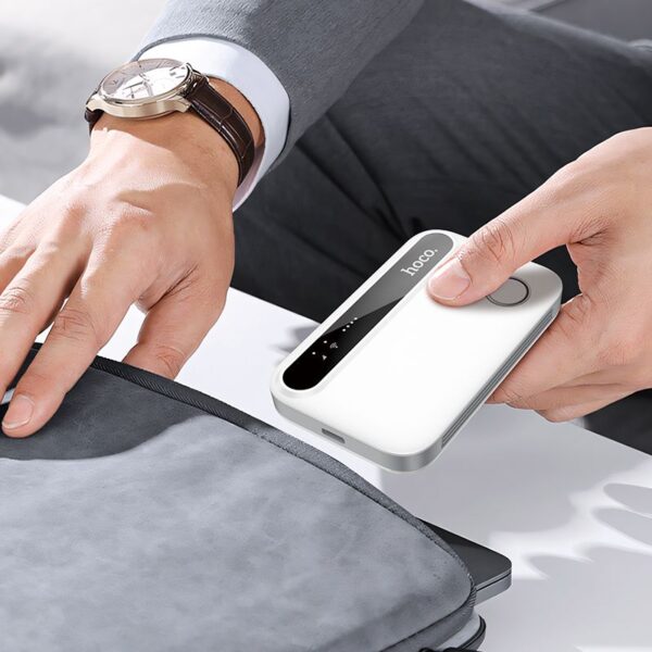 Portable wireless router Hoco WiFi HI41 white