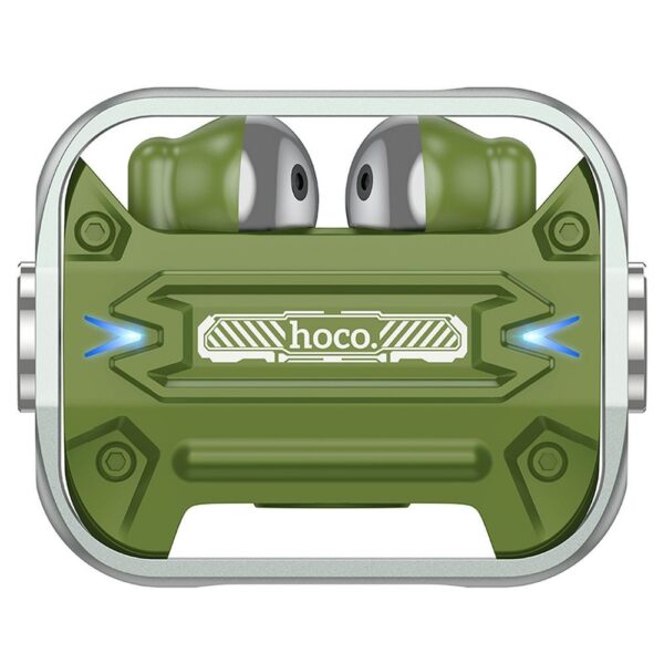 HOCO wireless bluetooth earphones TWS EW55 army green