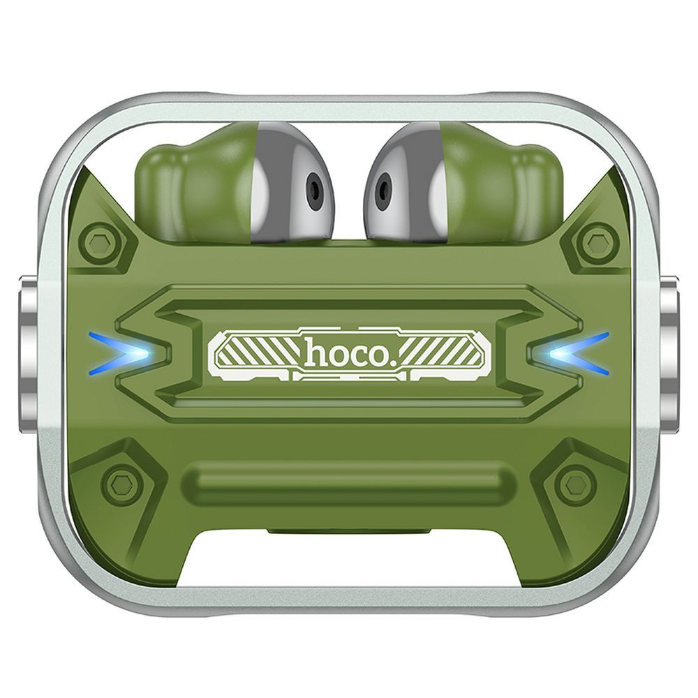 HOCO wireless bluetooth earphones TWS EW55 army green