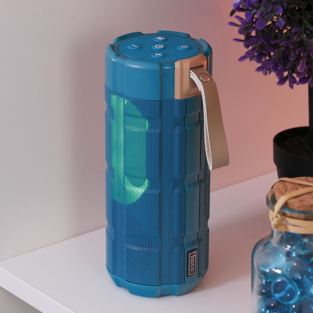 HOCO wireless speaker bluetooth HC7 peacock blue