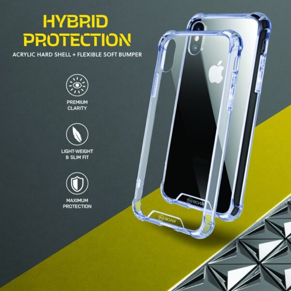 9340770aa3c960c5877d880a33add759 ROAR case ARMOR JELLY for SAMSUNG S25 FE transparent