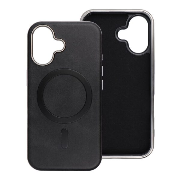 GENTLEMAN MAG COVER Case compatible with MagSafe for IPHONE 17 PRO MAX black