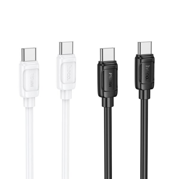 HOCO cable Type C to Type C 5A 240W X115 1 m white