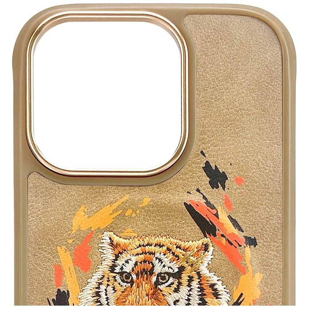 968e1d6475667466f1c1c9dc0586c396 NIMMY case TIGER compatible with MagSafe for IPHONE 16 Pro light brown
