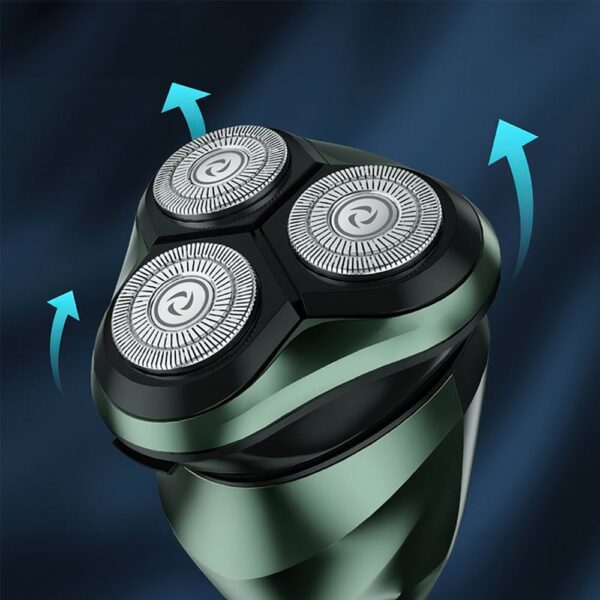 97b2d22d6f8fdc7f7851a0fdfe166cb6 Razor Hoco with triple blades and display LED DAR06 green