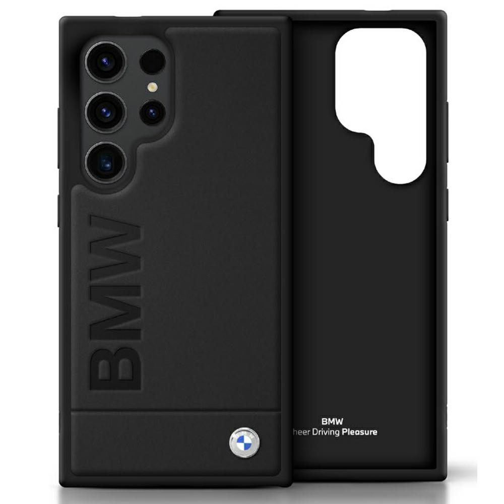 981b78af99017e022b9ad43d9a871199 BMW case for SAMSUNG S25 Ultra BMHCS25LSLLBK (Sign Leather Hot Stamp Logo) black