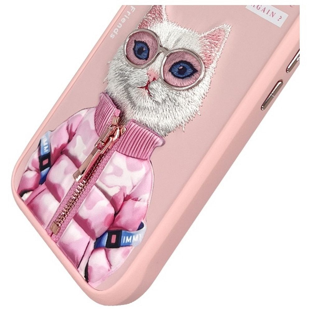NIMMY case COOL&CUTE 2.0 Cat for IPHONE 16 pink