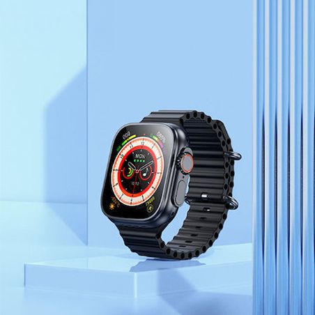 Smartwatch 1,96" TFT 4G Hoco with call function DYD01 black