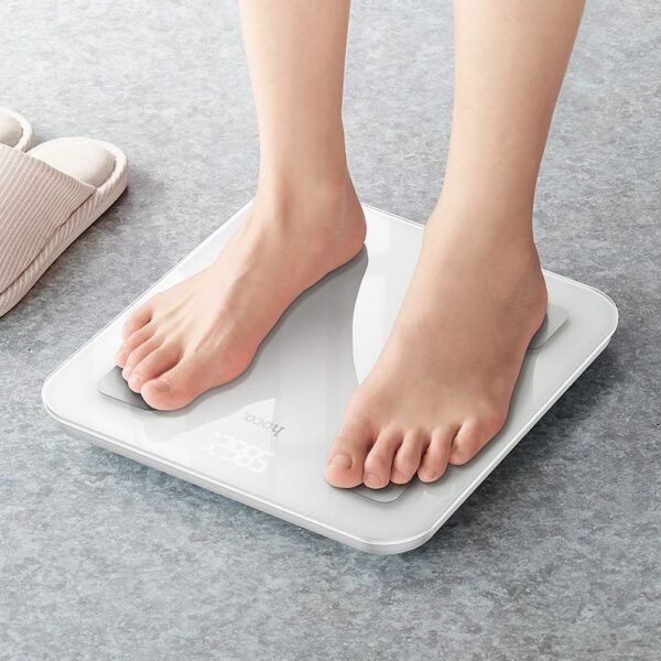 99d89a0302ec385d9e74dd7b510d2de6 HOCO smart body fat scale HI21 white