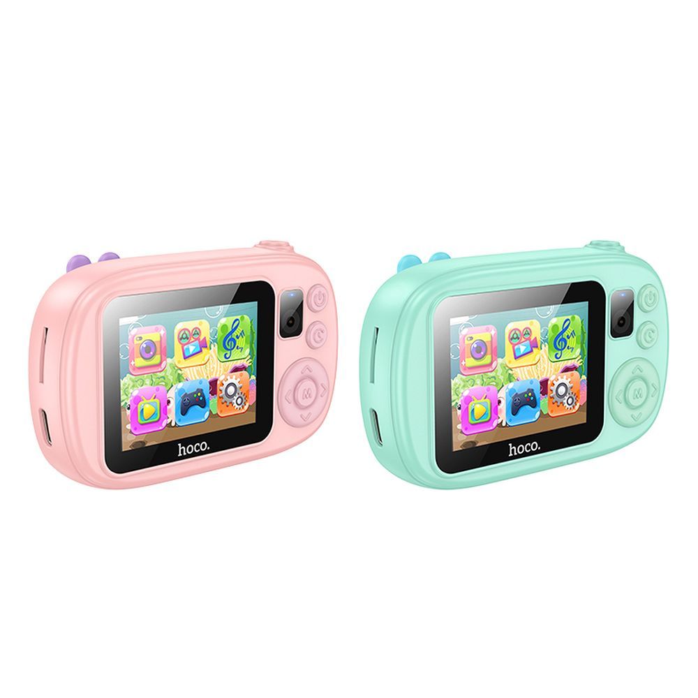 Digital kids camera with selfie function Hoco 1MP 2,0" HD Ready DV205 blue