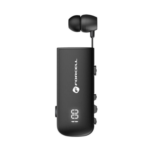 9b6d3668c039ef3b2032d8d1f254e4d4 FORCELL F-AUDIO Drive EarBud wireless earphone bluetooth black