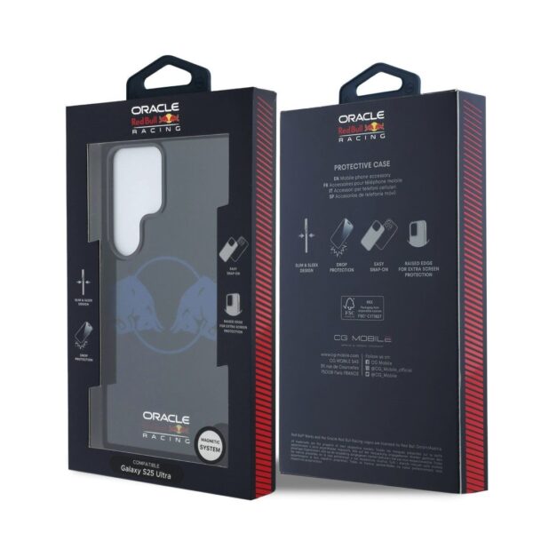 9b72821024afbf87d0949149e55e0aa6 RED BULL futerał do SAMSUNG S25 Ultra RBHMS25L24HIDBV (Magnetic IML Transparent PC Two Bulls) navy