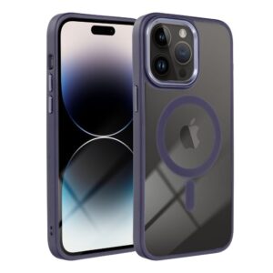 COLOR EDGE MAG COVER case compatible with MagSafe for SAMSUNG A17 deep purple