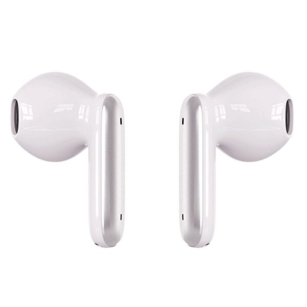 9c25c419873246302bee0fcd664f2c31 ART wireless earphones bluetooth TWS + docking station Type C AP-TW-B4W white