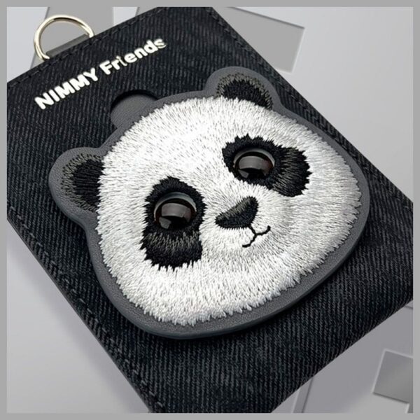 9d18a7ac739970ba05477761aafb8e9a NIMMY card wallet BIG EYED PET 2.0 Panda black