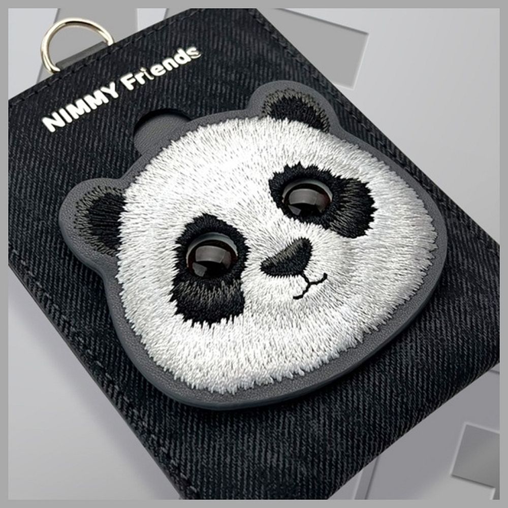 9d18a7ac739970ba05477761aafb8e9a NIMMY card wallet BIG EYED PET 2.0 Panda black