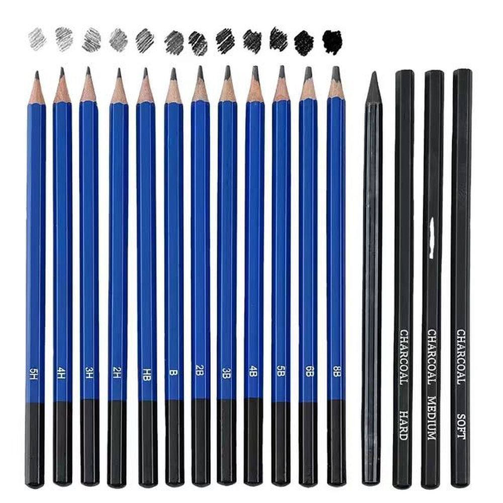 Sketching Drawing Set Pencils Case 72in1 KP-C72B