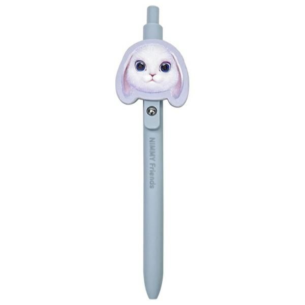9e86c2643a5d1f3a80423bd9e59b760e NIMMY set 2in1 notebook + pen BIG EYED PET 2.0 Rabbit purple