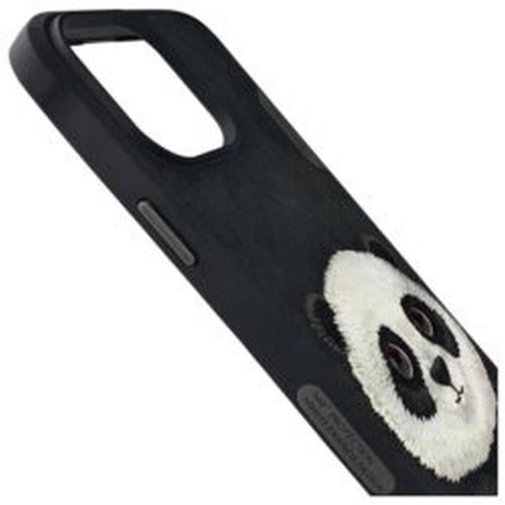 NIMMY case BIG EYED PET 2.0 Panda for IPHONE 15 Pro Max black
