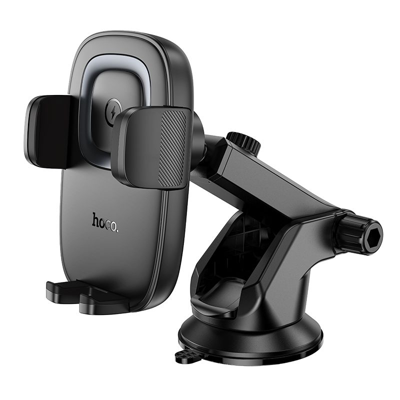 Car phone holder induction Hoco 15W center console HW32 black