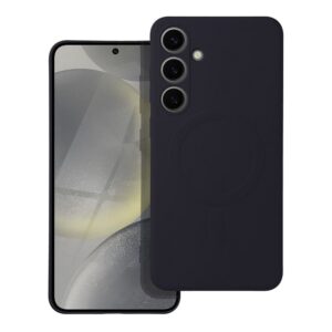 SILICONE MAG COVER case compatible with MagSafe for SAMSUNG A17 black
