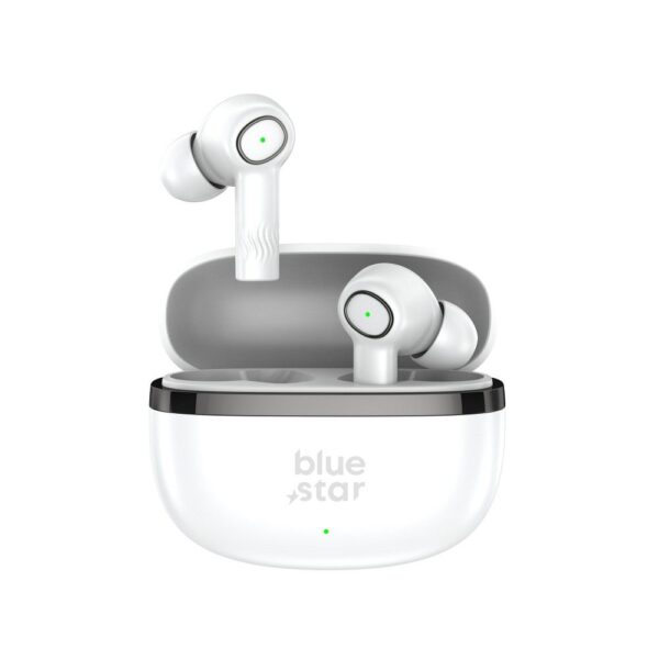 Wireless earbuds Blue Star AC20C TWS ENC white