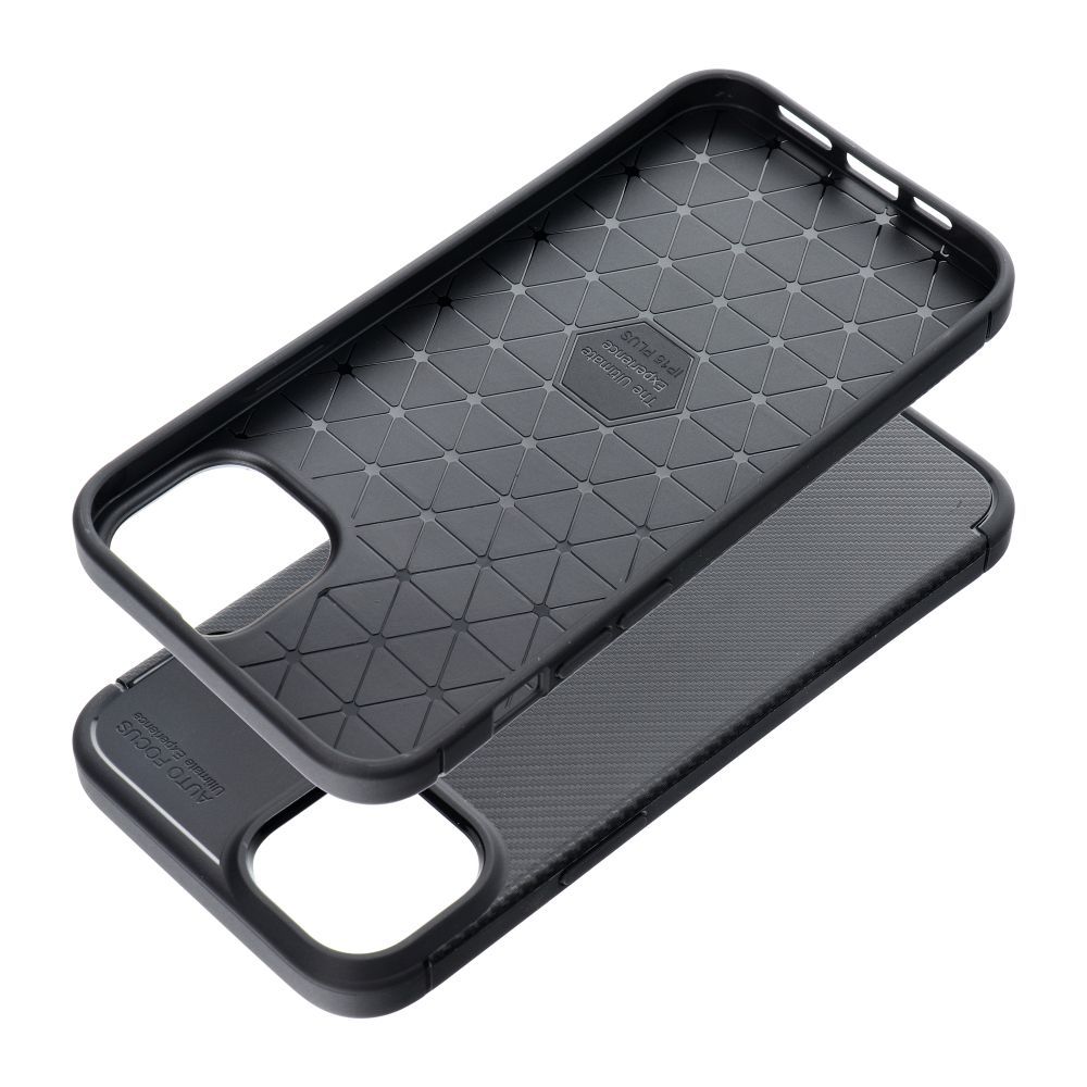 Case CARBON PREMIUM for IPHONE 15 Plus black