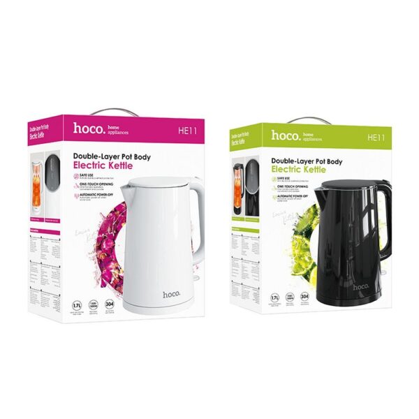 a3d7ec43d6c00a43b0aa742320d619cd Electric kettle Hoco 1,7L HE11 black