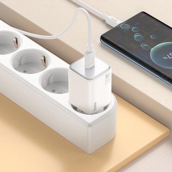HOCO wall charger Type C QC PD 20W N40 white